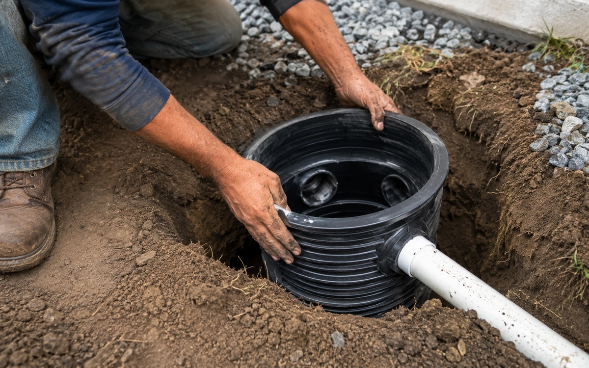 Dry well installation contractor